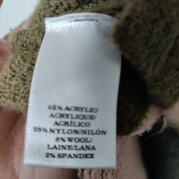 Ann Taylor Colorblock Sweater - Navy, Gray, Pink, Olive - Picture 4 of 8